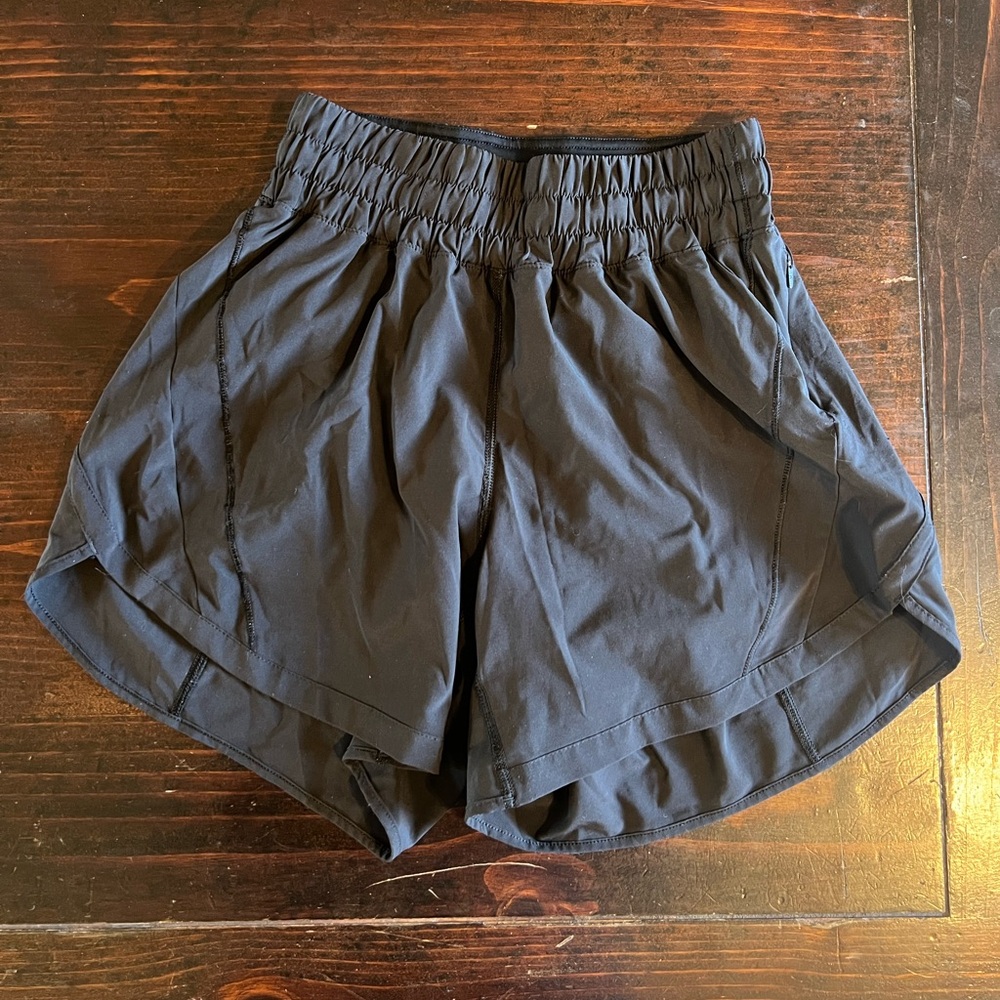 Lululemon Track that high rise shorts size 4 
5” length